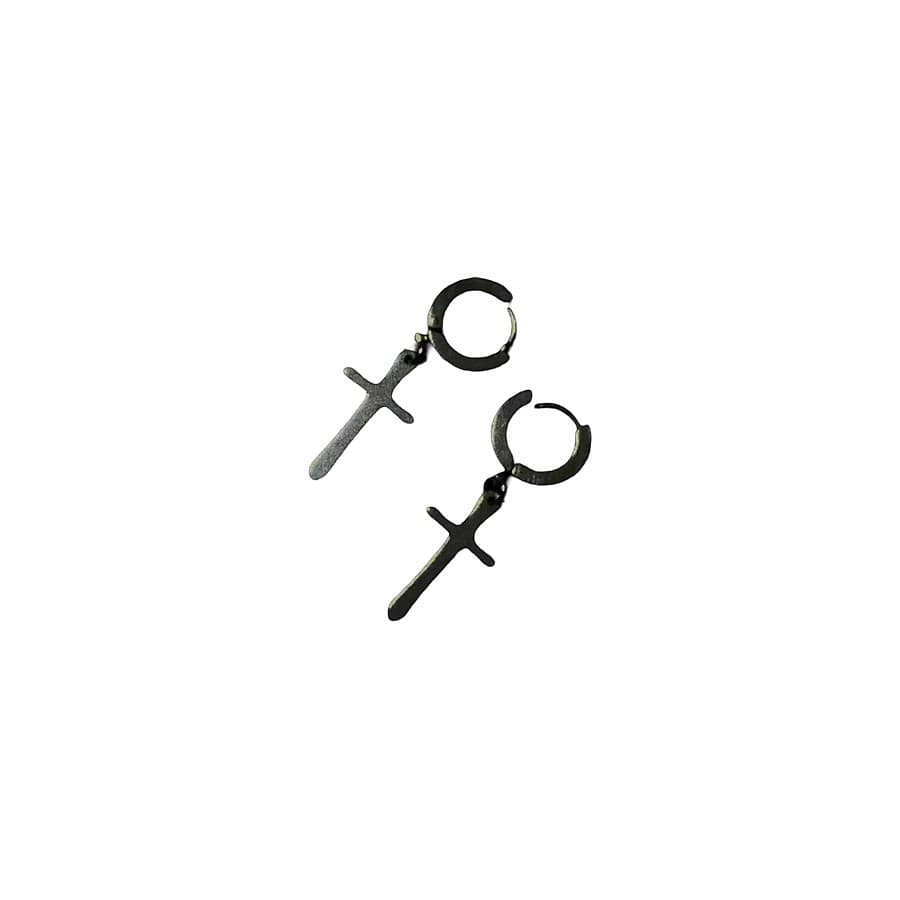 The Cross Fire Earring Set